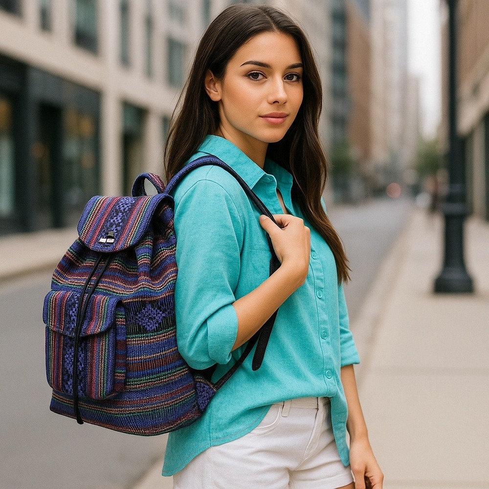 Backpack Ethnic Bag Morral Boho Hippie Artisan‎ Travel Bag Mochila Durable Nice